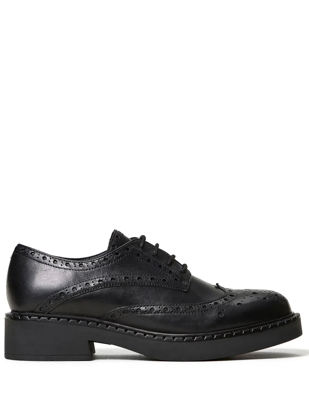 TWINSET leather lace-up shoes