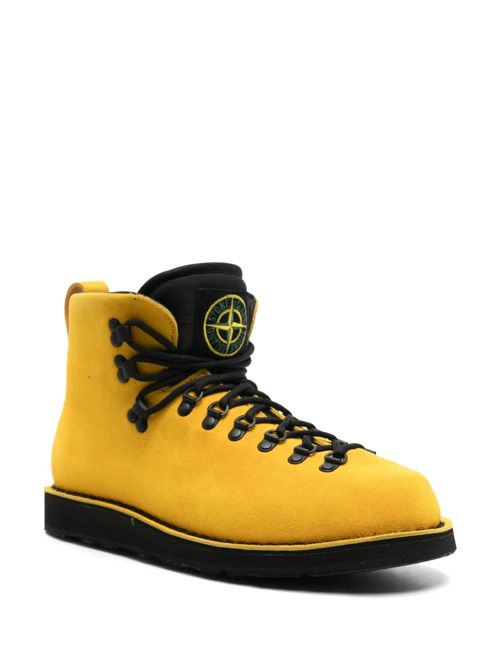 Stone Island Compass-motif boots