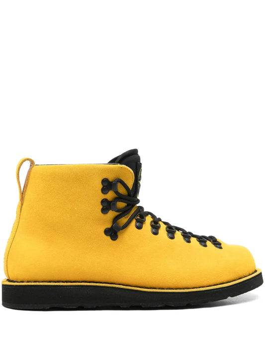 Stone Island Compass-motif boots