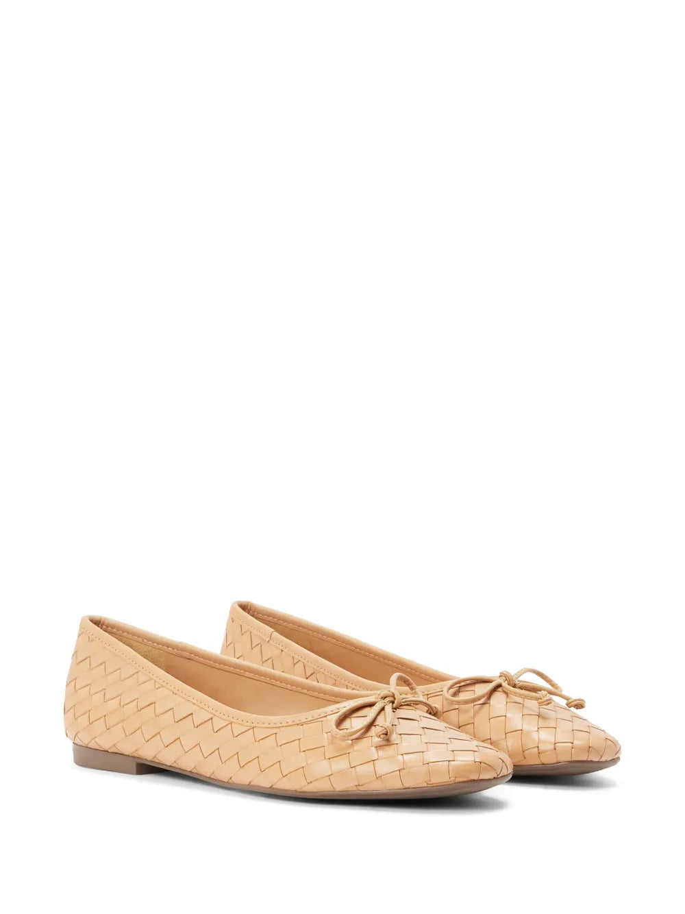 Schutz woven ballerina shoes