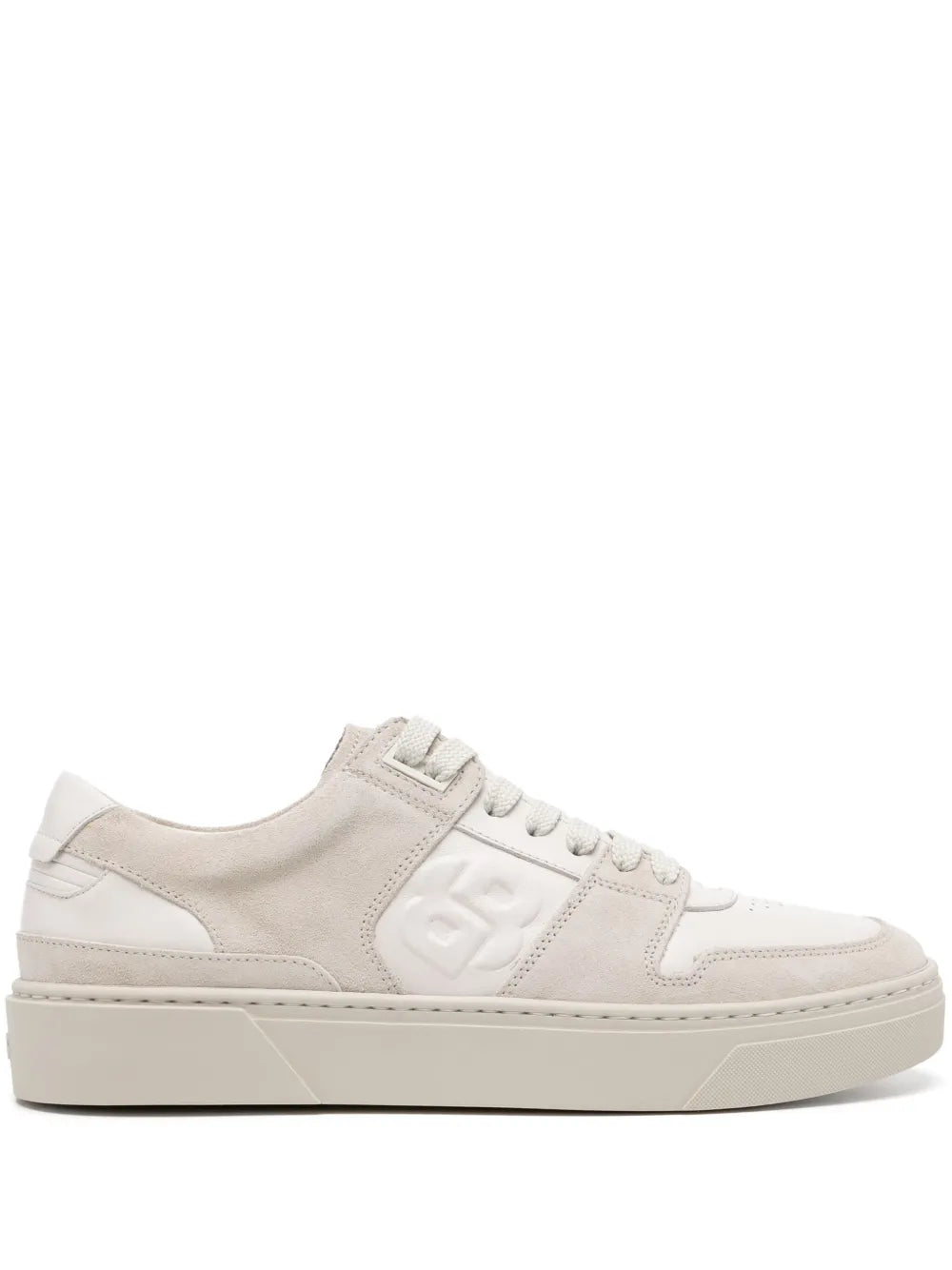 BOSS gray tennis sneakers