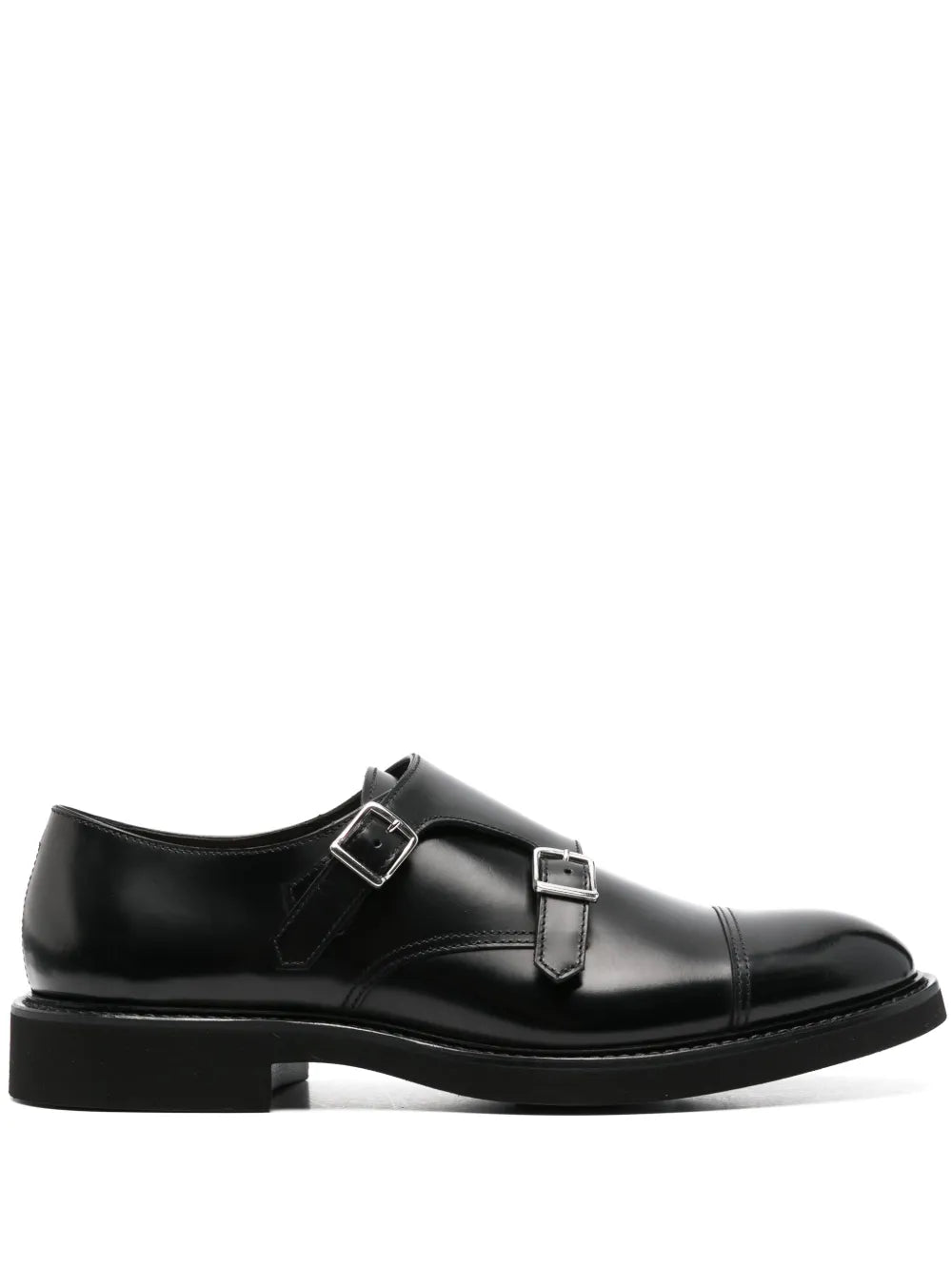 Doucal's leather monk shoes