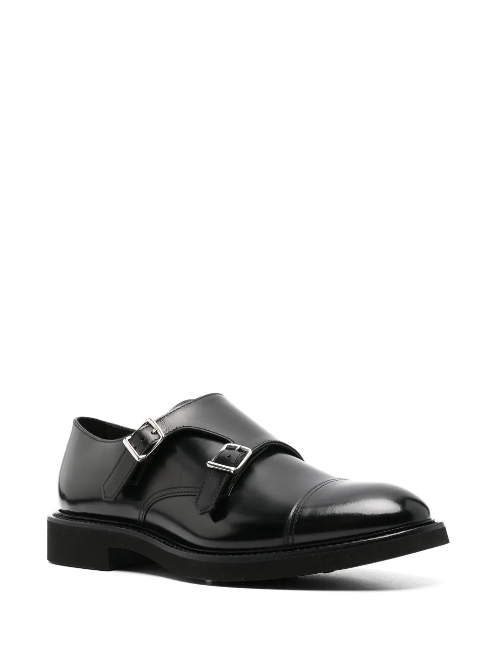 Doucal's leather monk shoes