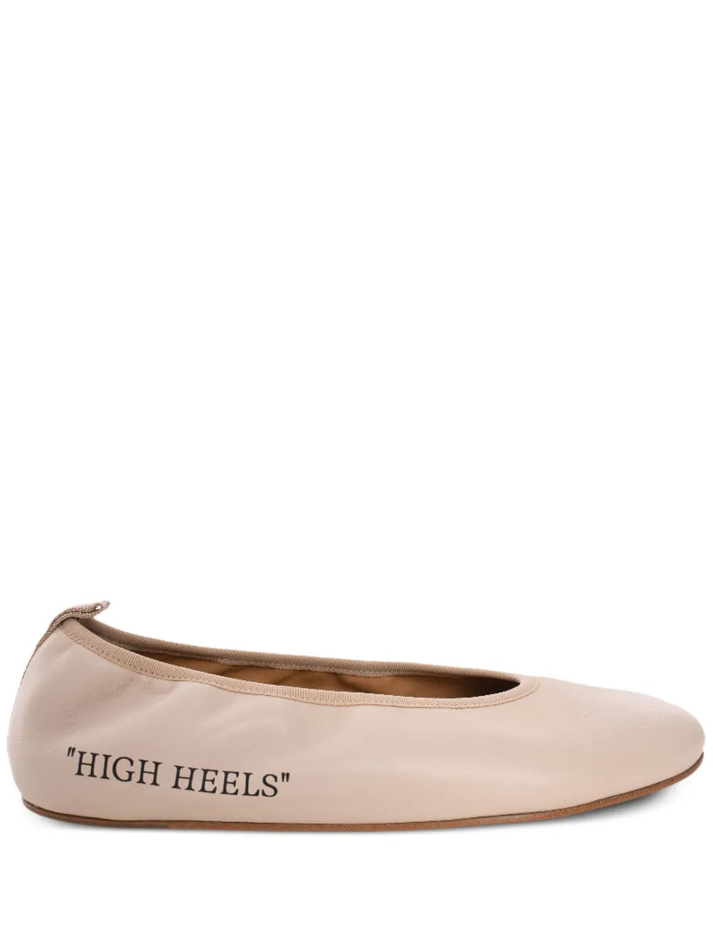 Off-White High Heels ballerina shoes