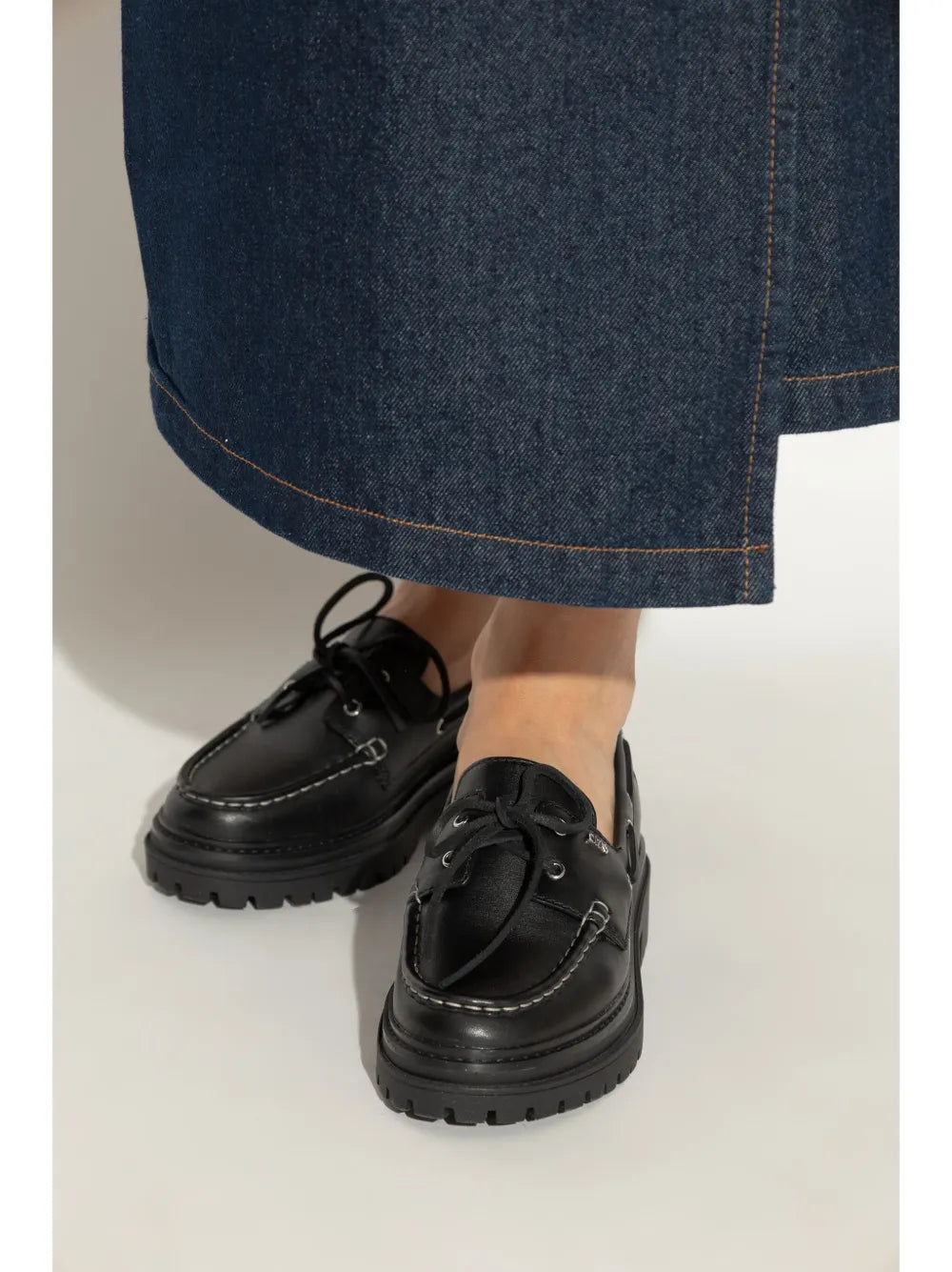 Michael Michael Kors lace-up leather loafers