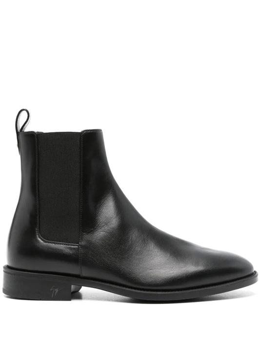 Giuseppe Zanotti leather Chelsea boots