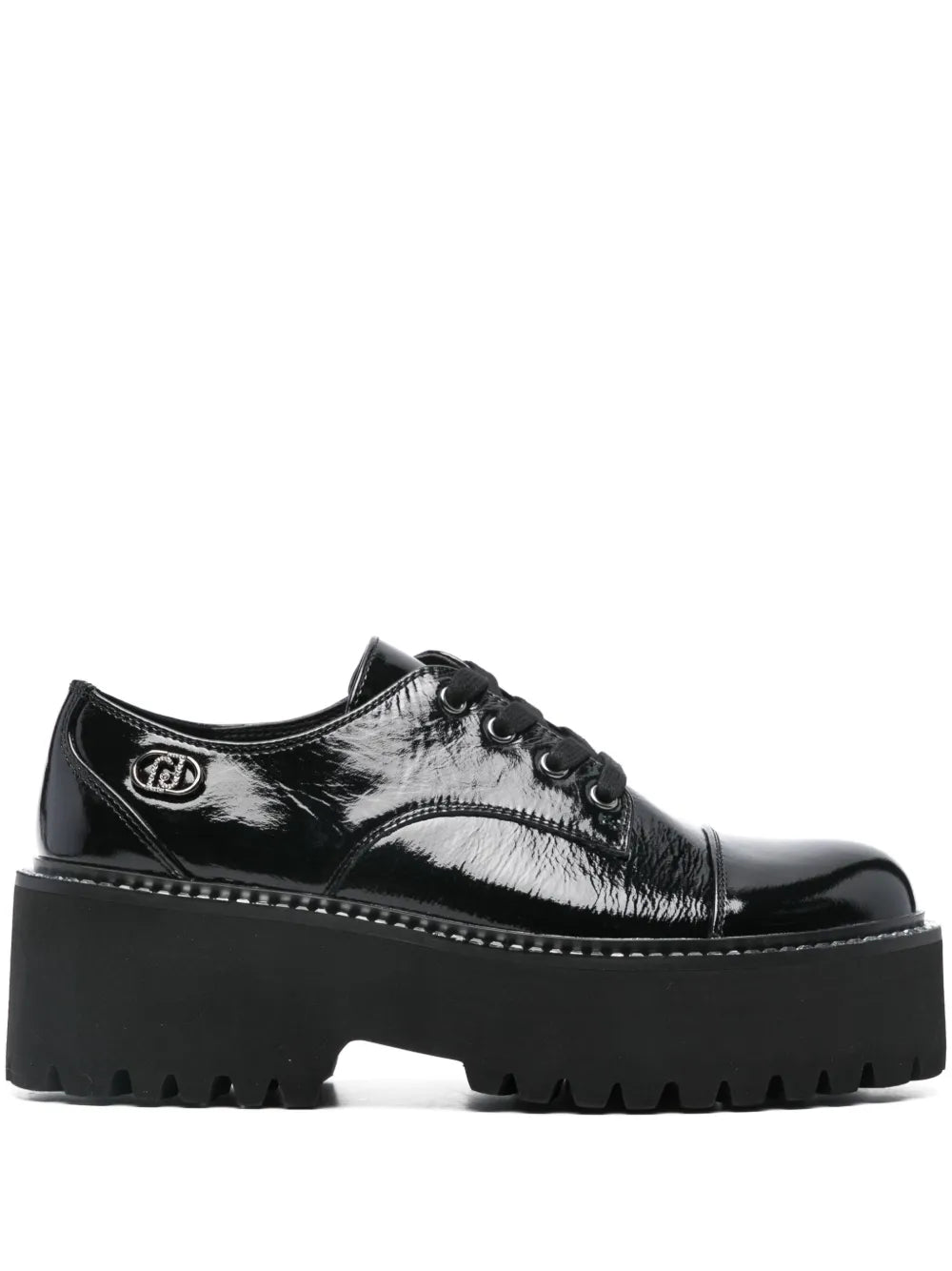 LIU JO 65mm patent-leather platform shoes