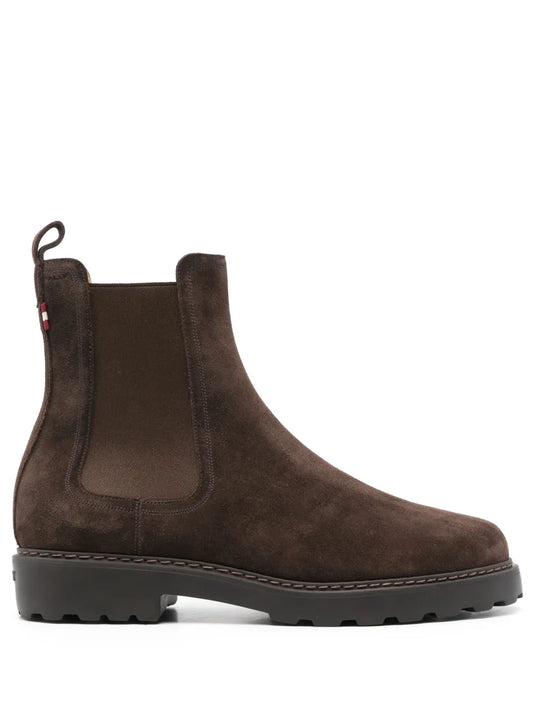 Bally suede Chelsea boots