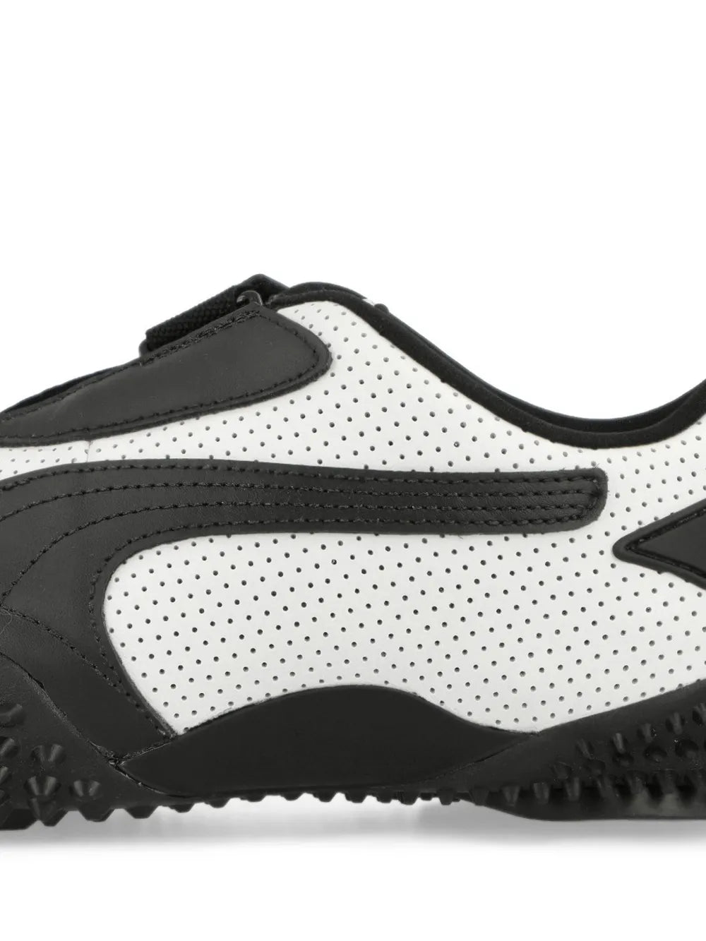 PUMA Mostro "Perforated Leather - White / Black"