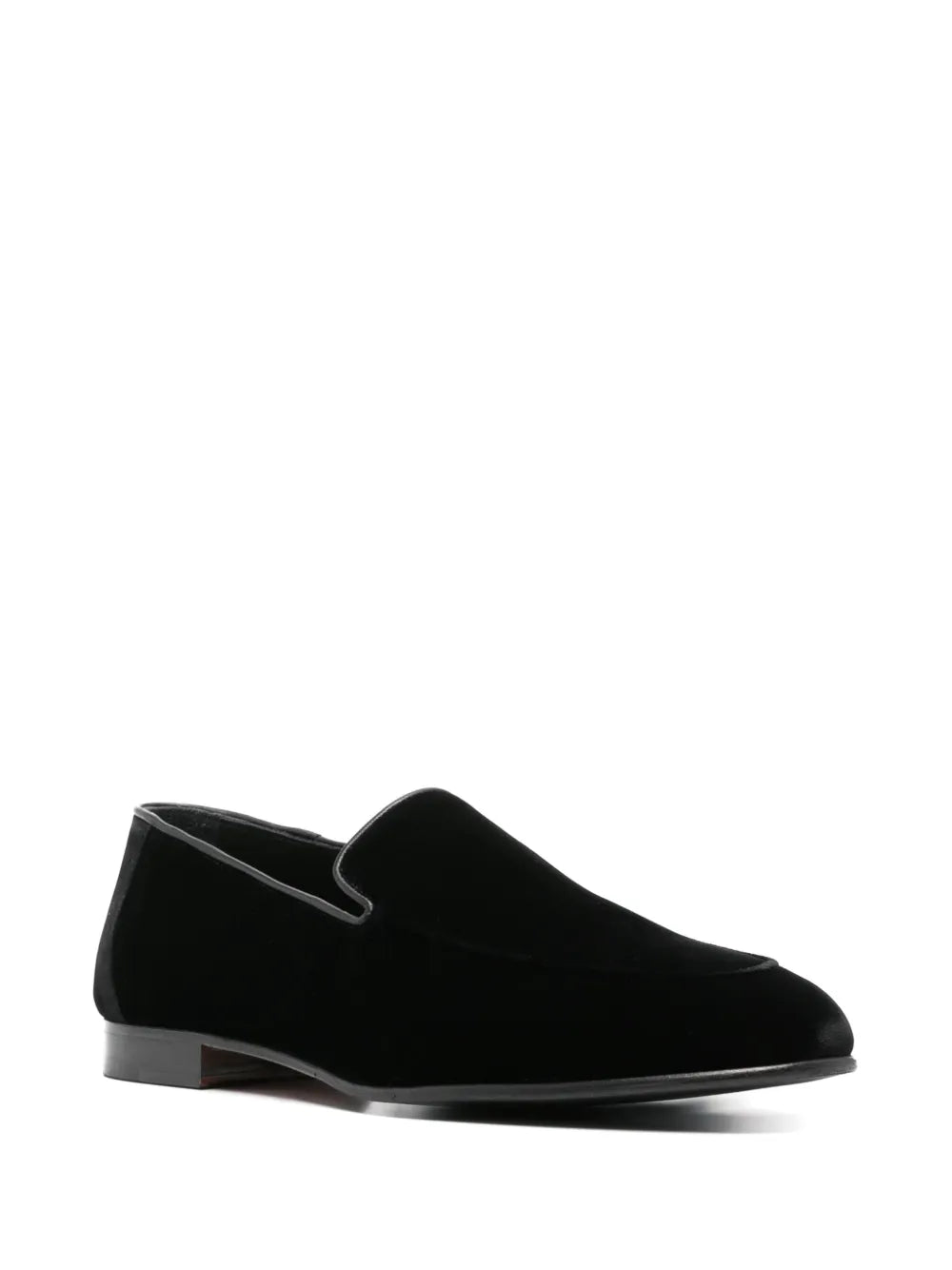 Canali velvet slippers
