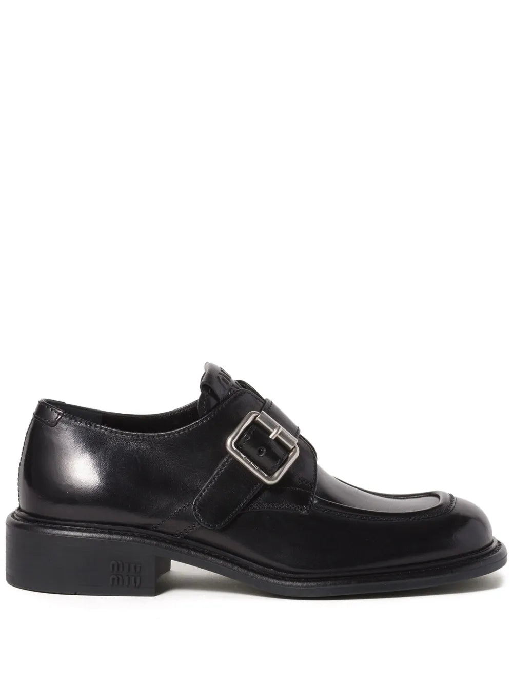Miu Miu leather brogue shoes