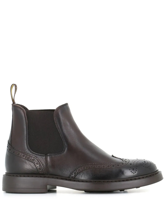Doucal's perforated ankle boots