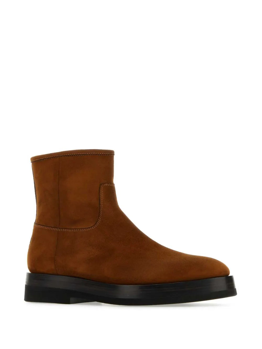 Santoni suede ankle boots