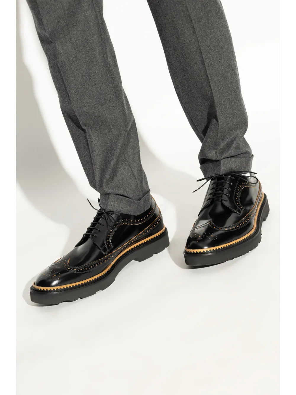Paul Smith leather Derby shoes