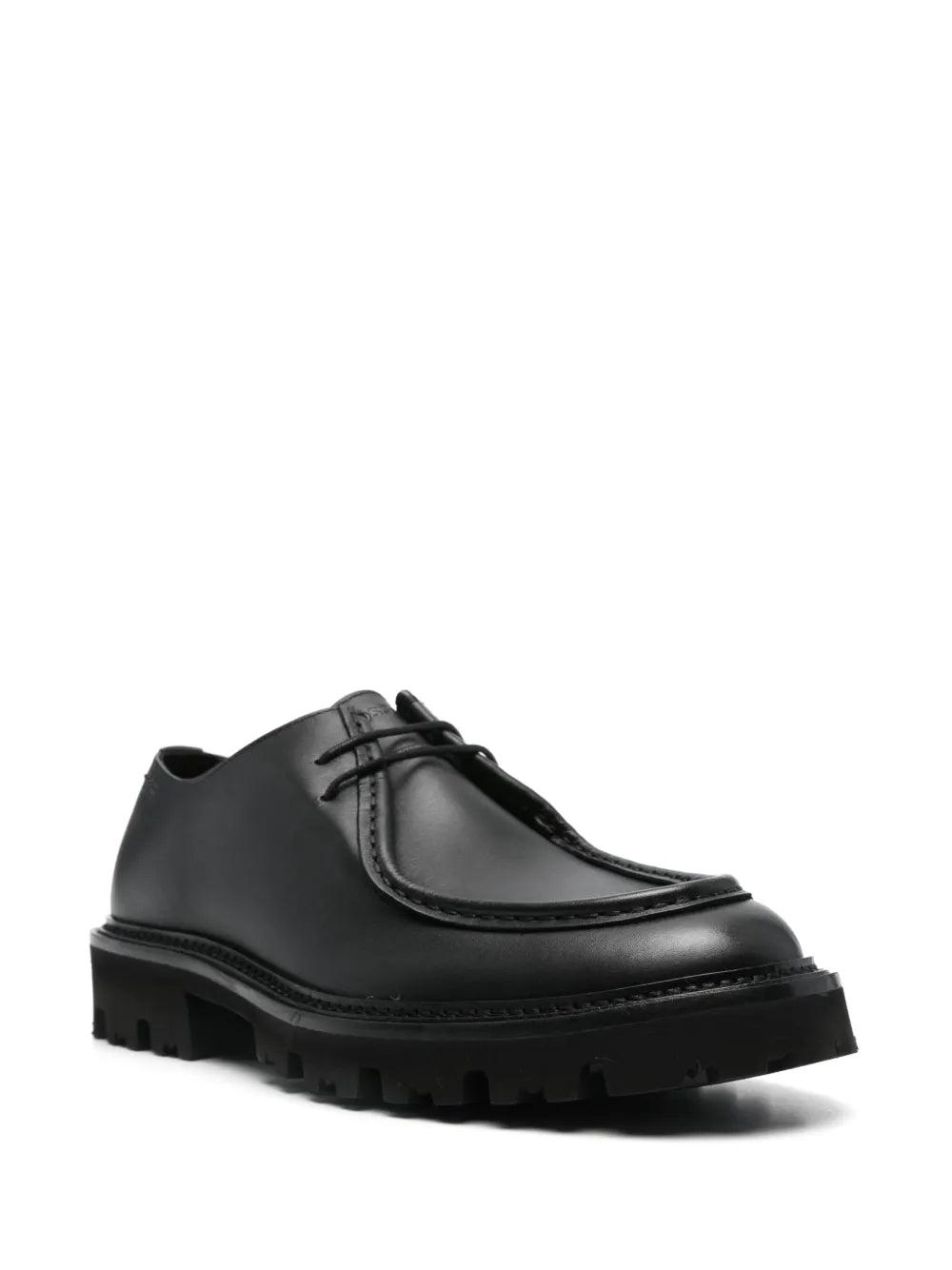 BOSS leather Derby shoes