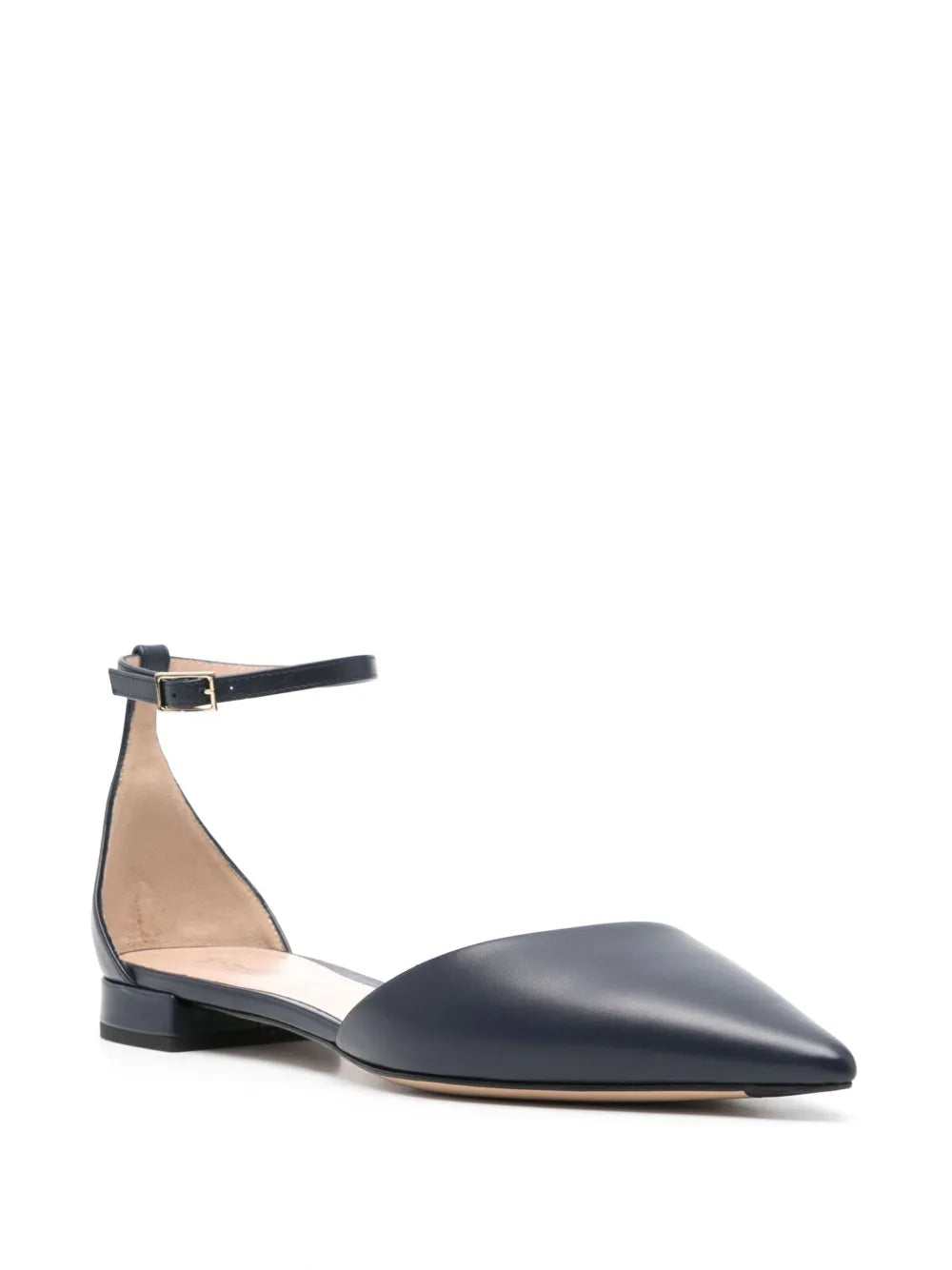 Giorgio Armani leather ballet flats