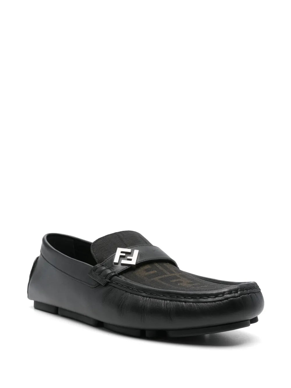 FENDI FF Squared loafers