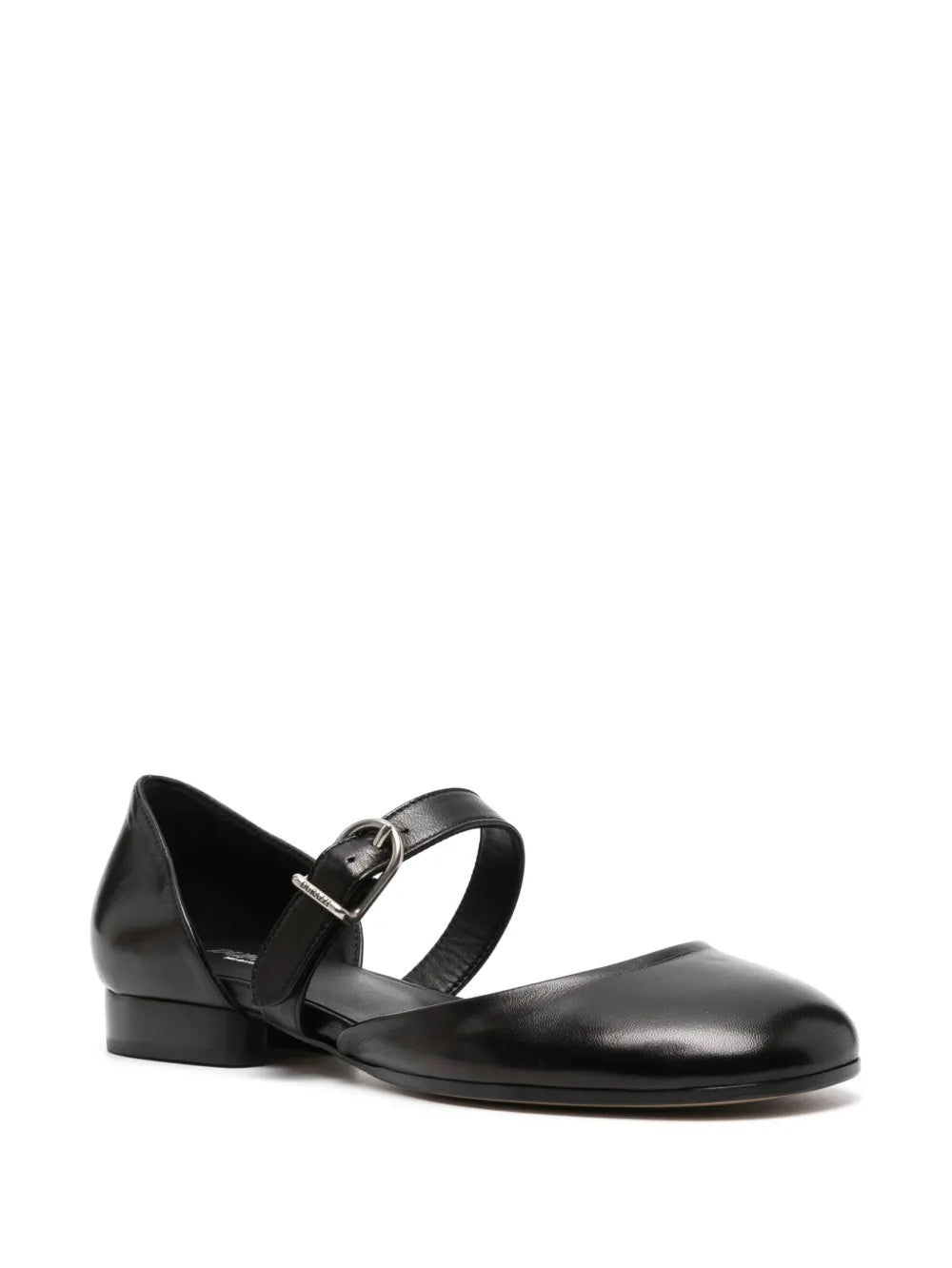 Durazzi Milano leather ballerina shoes