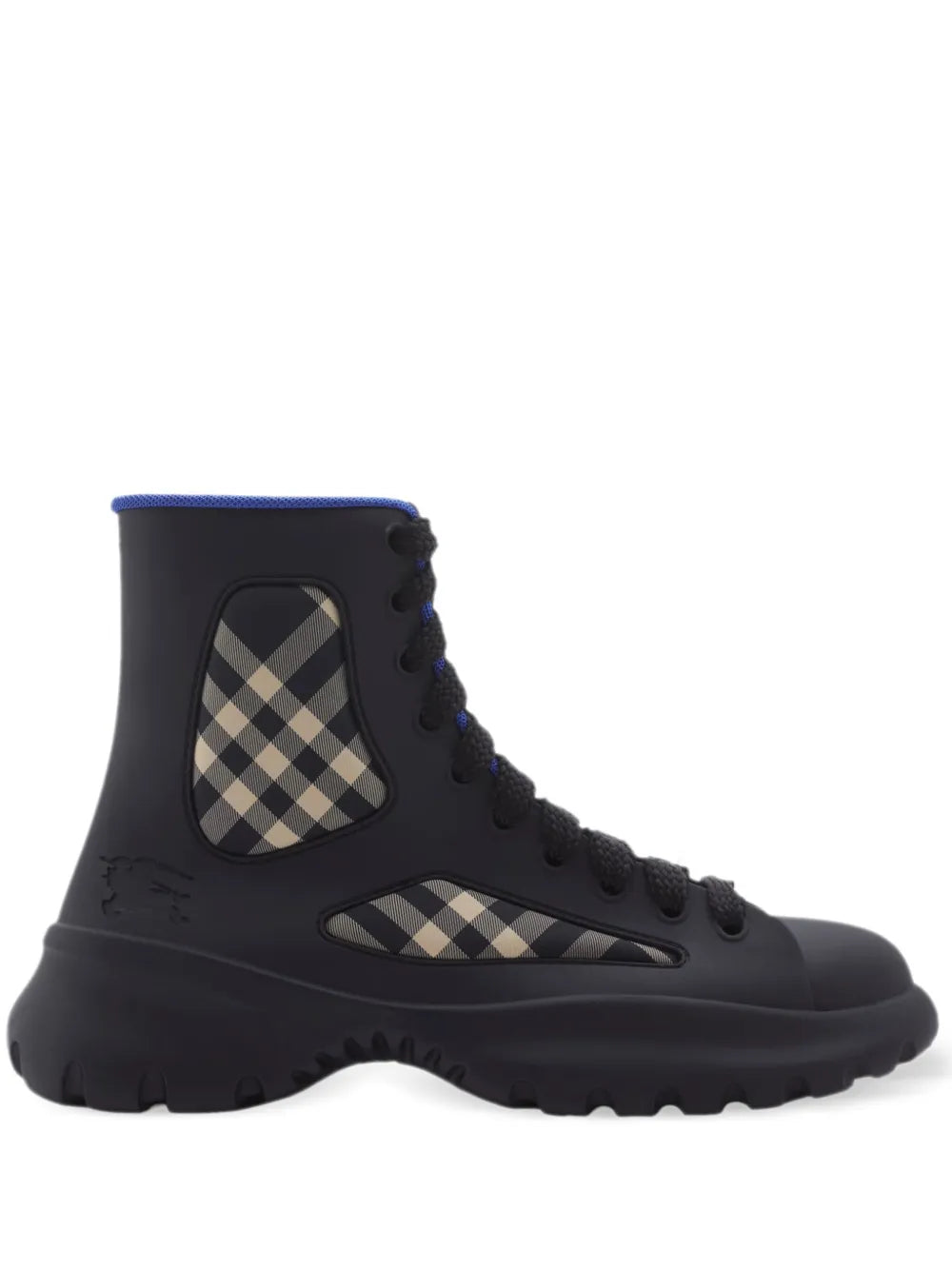 Burberry checked boots