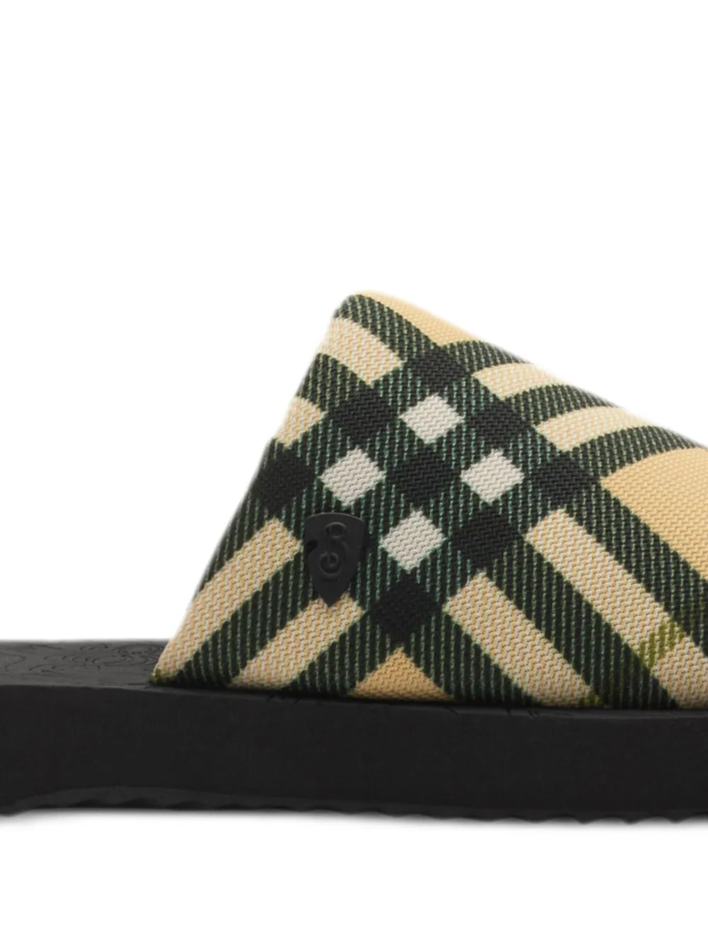 Burberry Check Trek slides