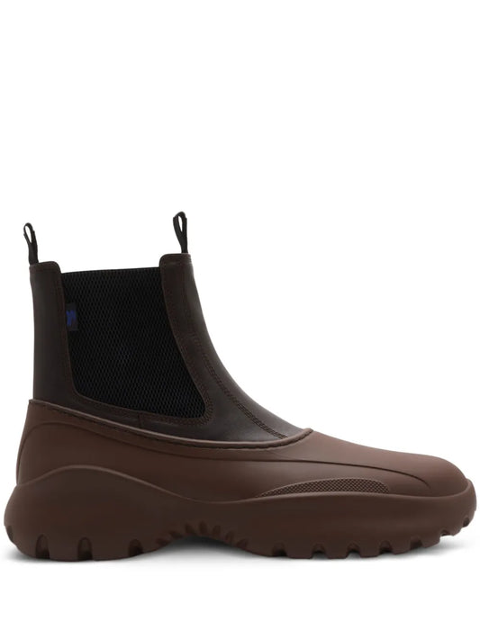 Burberry leather boots