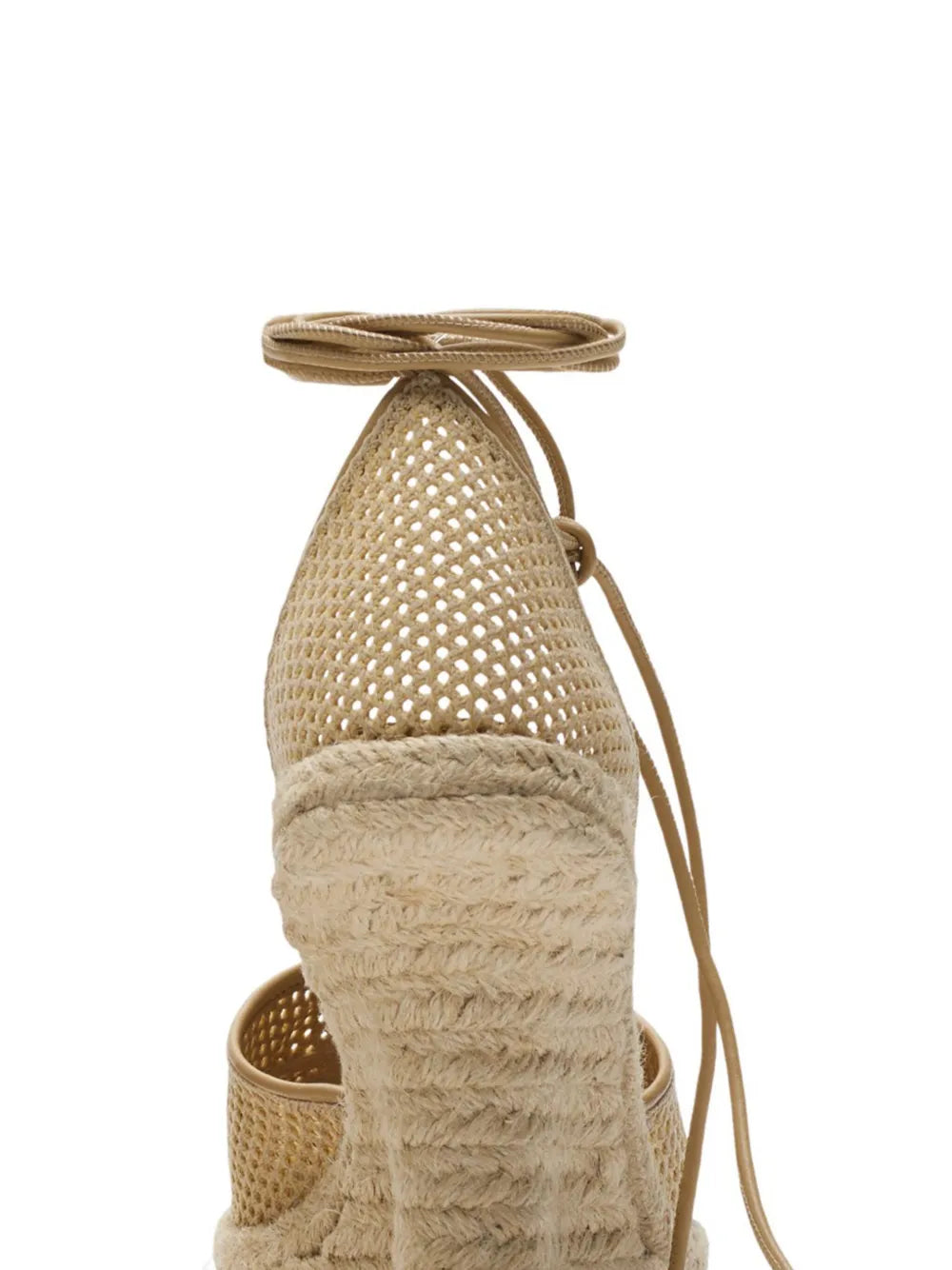 Burberry mesh plunge espadrilles