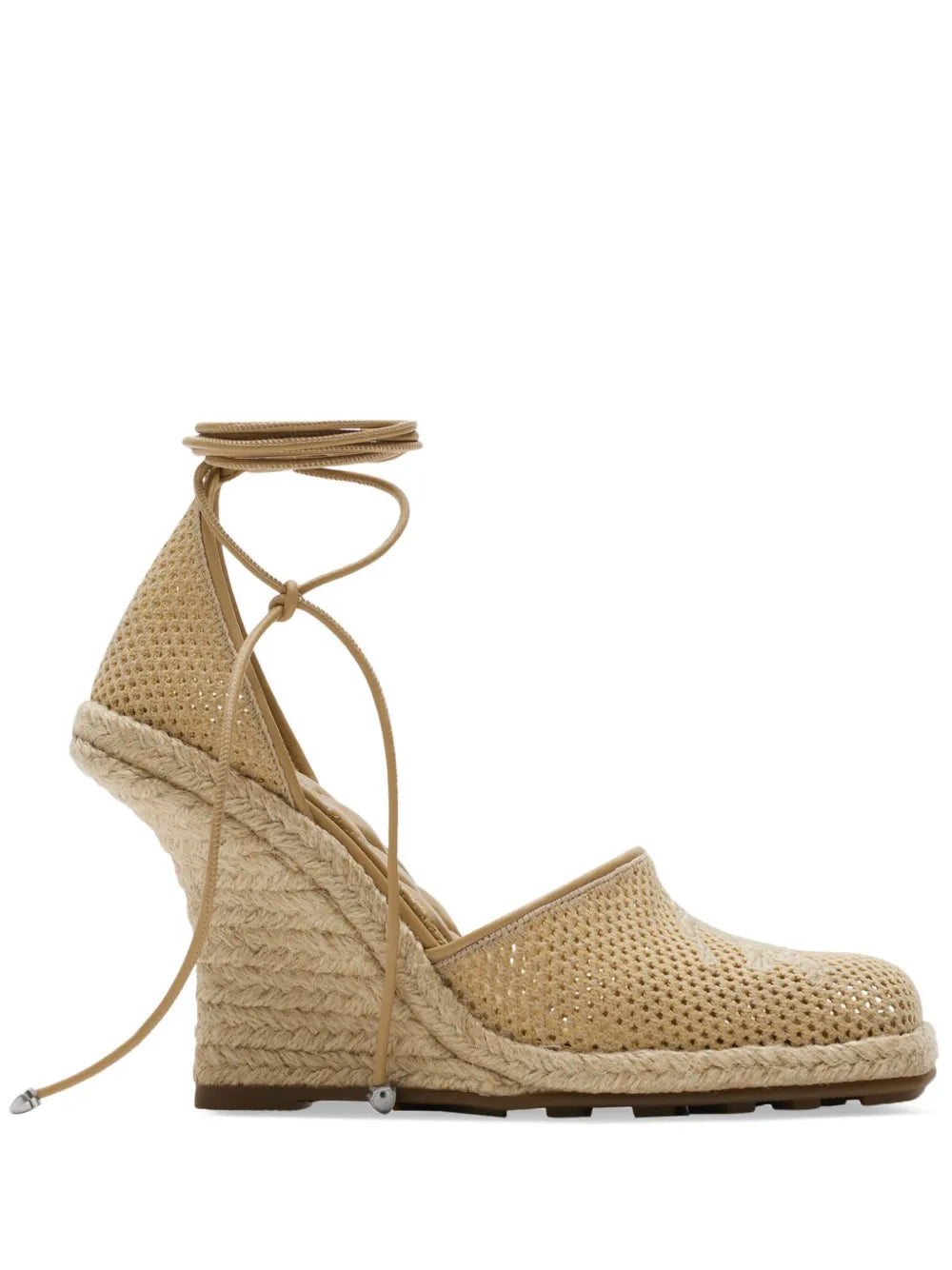 Burberry mesh plunge espadrilles