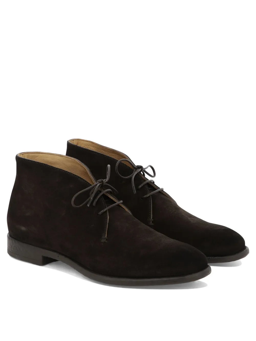 Officine Creative suede lace-up ankle boots