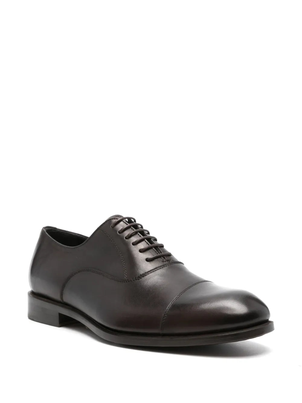 Boggi Milano leather Oxford shoes