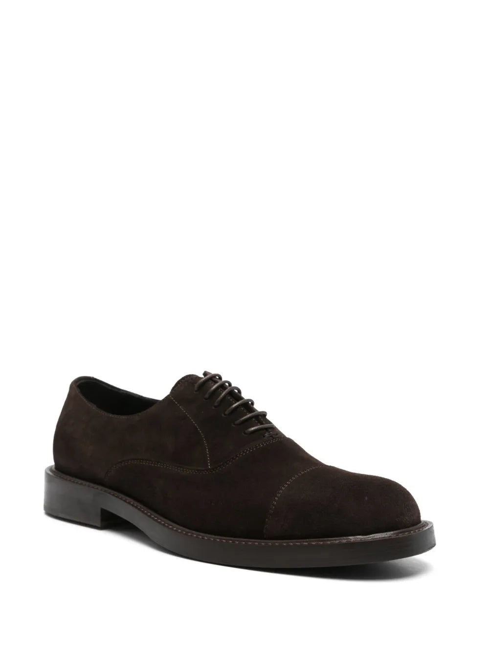 Boggi Milano suede Oxford shoes
