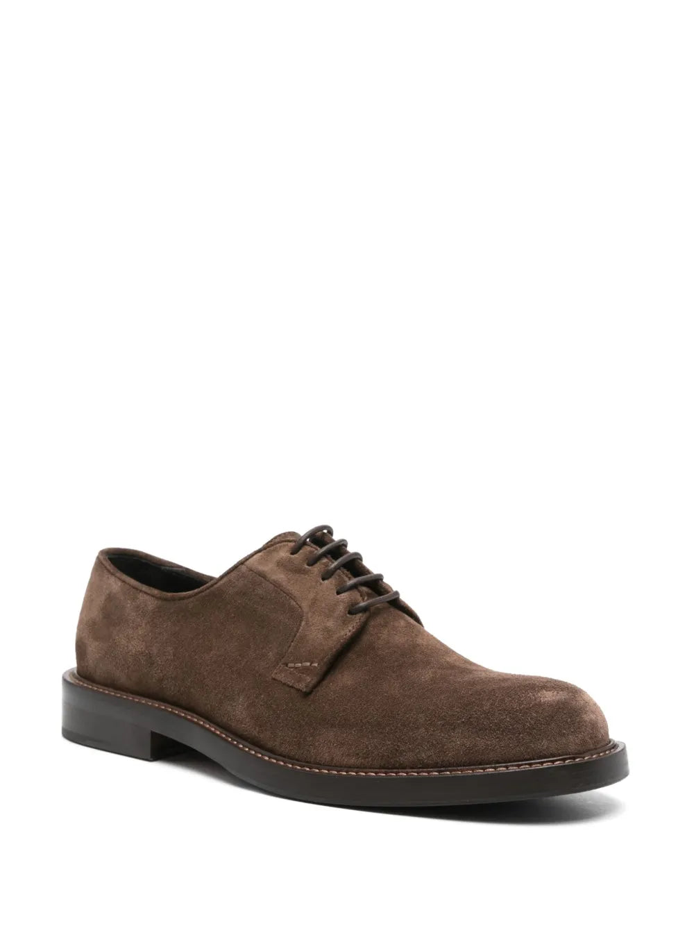 Boggi Milano suede derby shoes