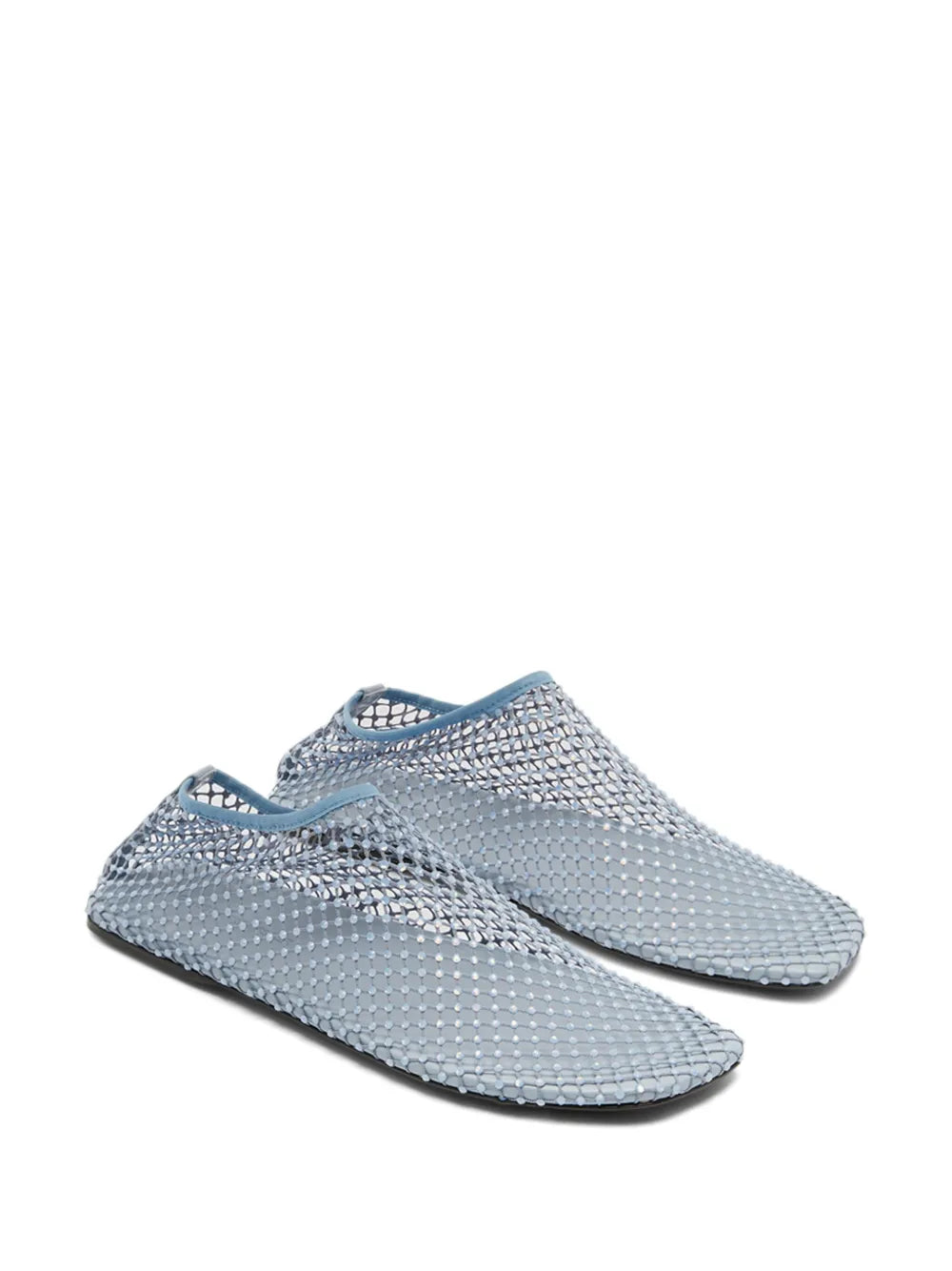 Christopher Esber Minette crystal ballerina shoes
