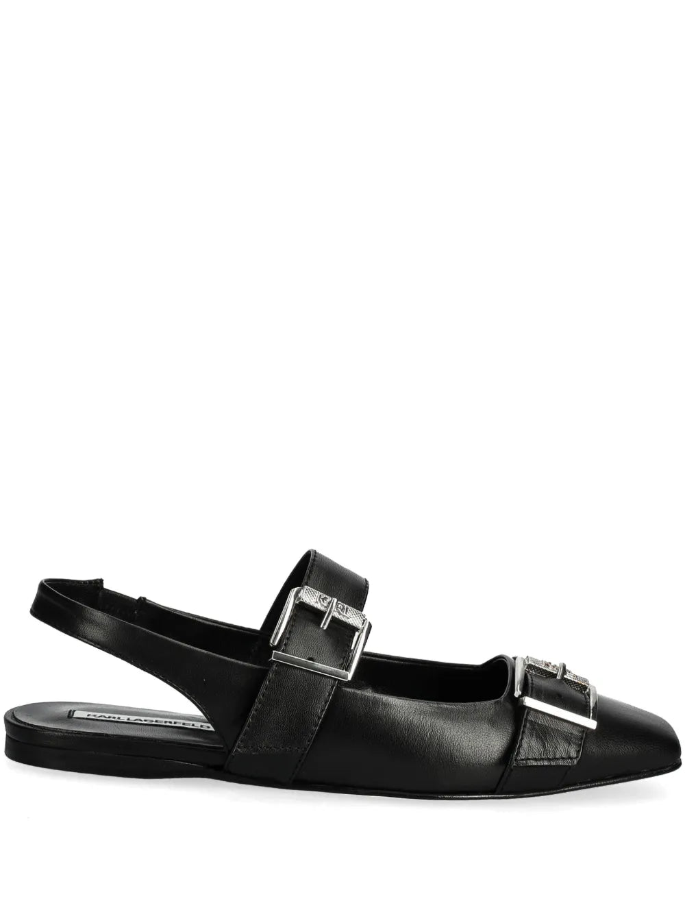 Karl Lagerfeld Konnie Double Strap ballet flats