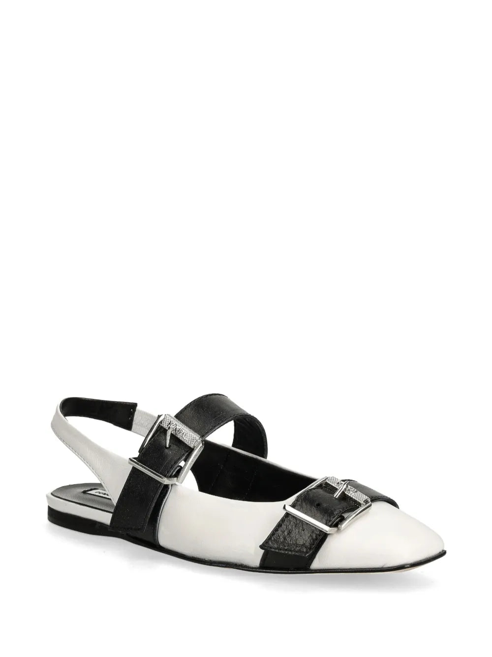 Karl Lagerfeld Konnie Double Strap ballet flats