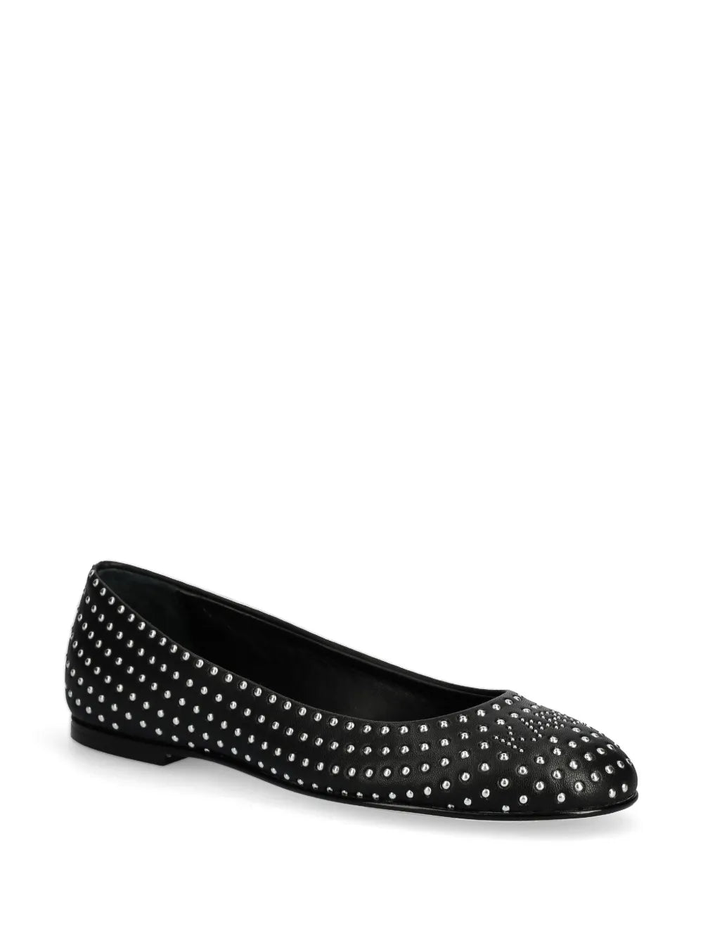 Karl Lagerfeld stud embellishment ballerina shoes