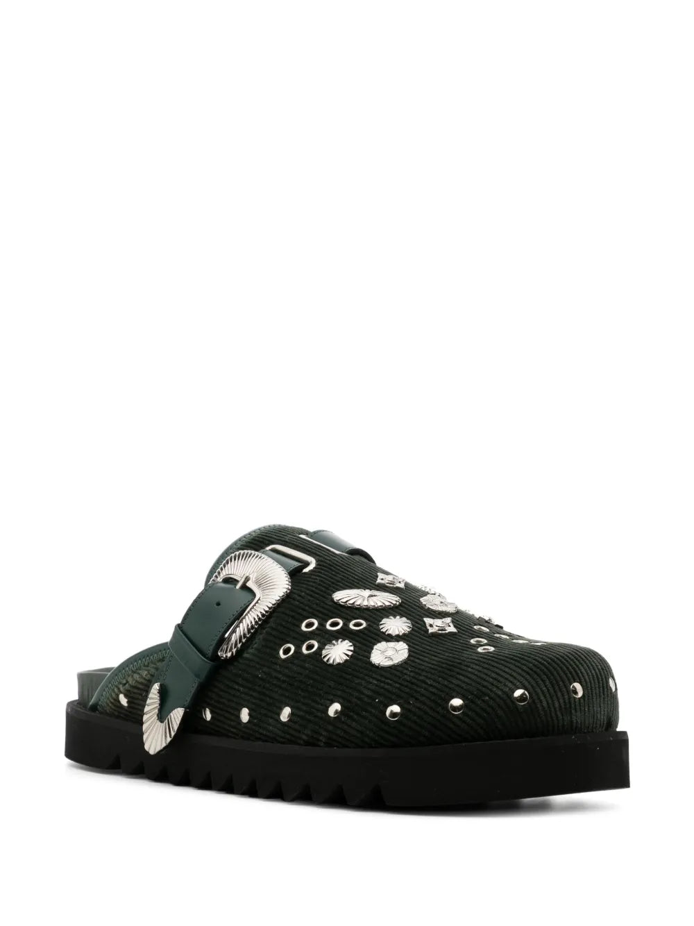 Toga Virilis eyelet metal mules