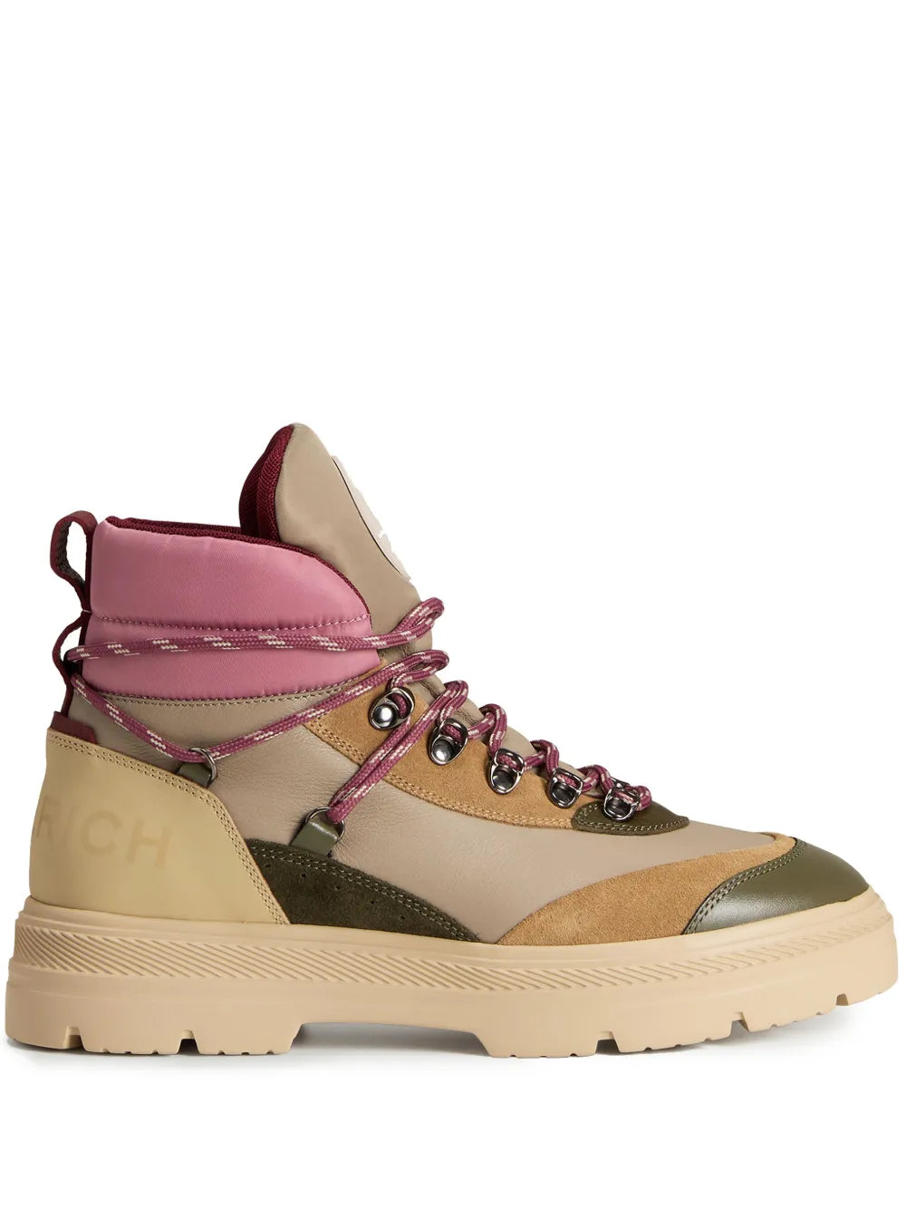 Woolrich logo-patch military boots
