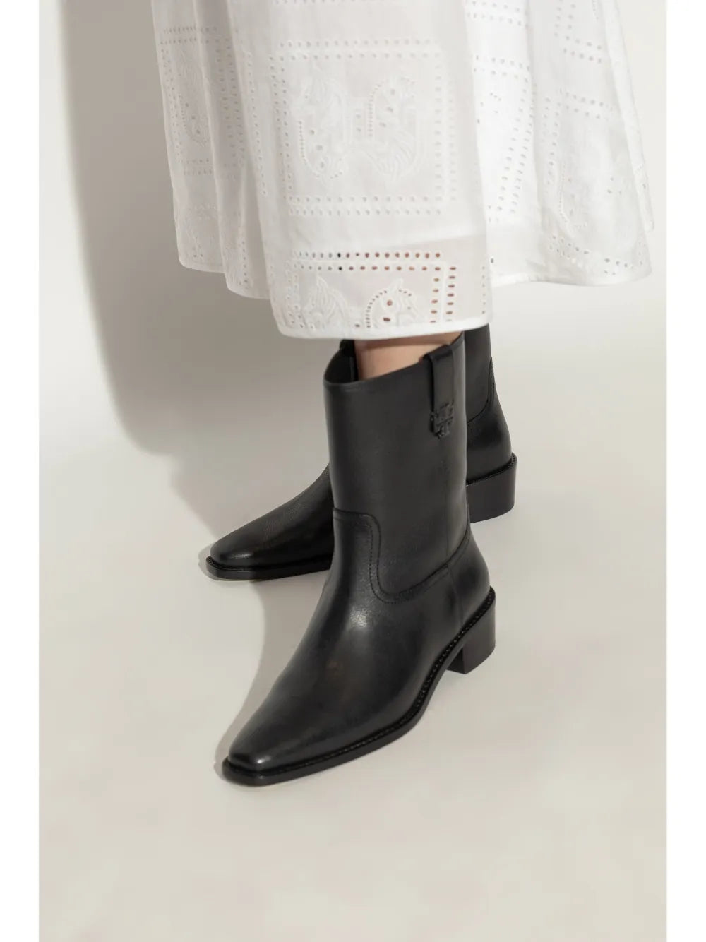 Tory Burch 45mm City Western ankle boots