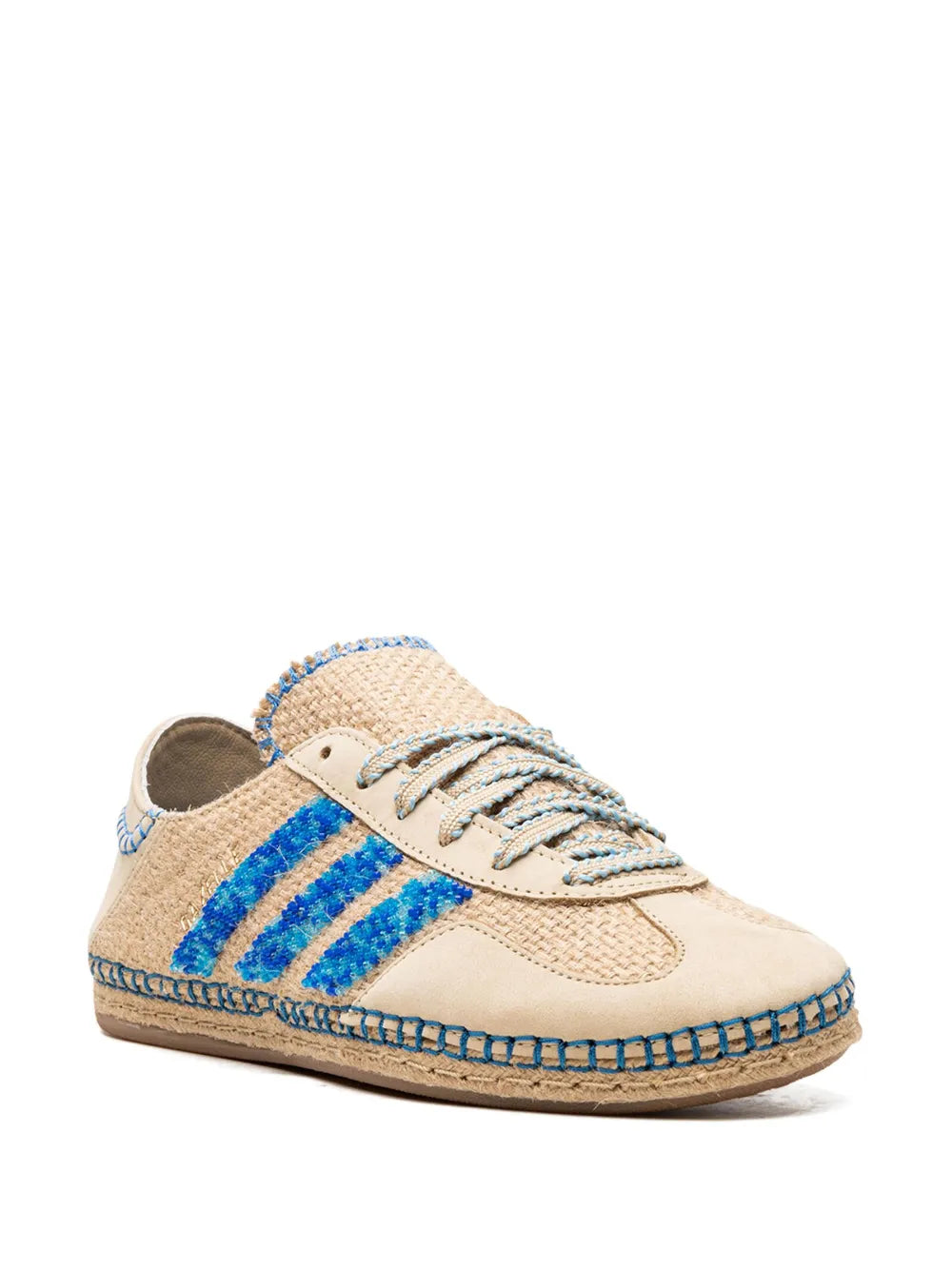 adidas x CLOT Gazelle "Linen Khaki/Light Blue" sneakers