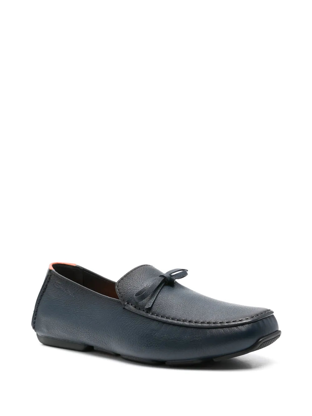 Santoni bow loafers