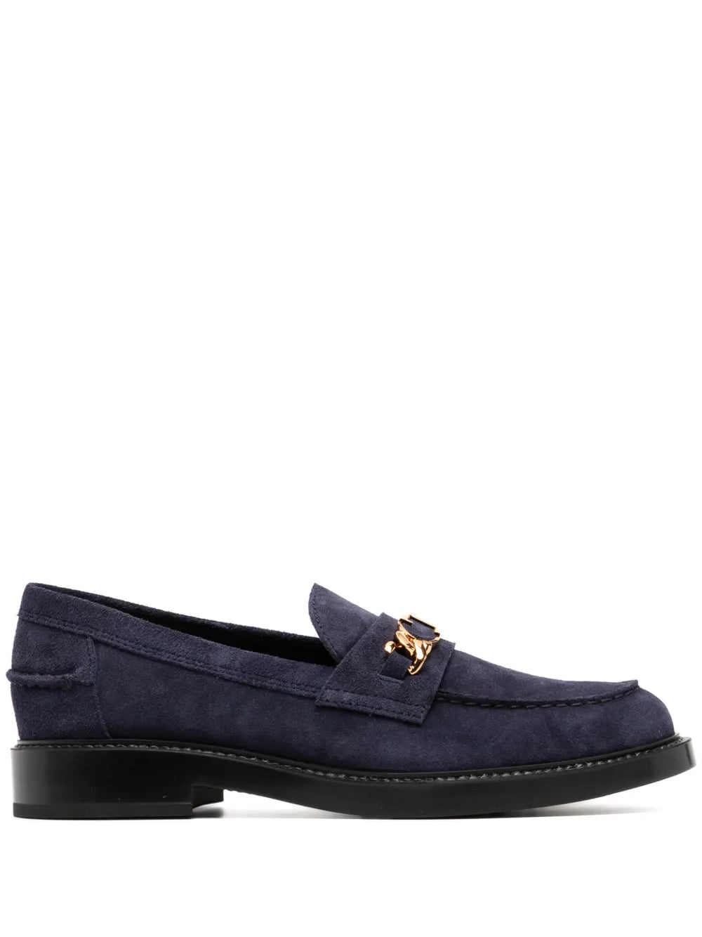 Tod's logo-plaque leather loafers