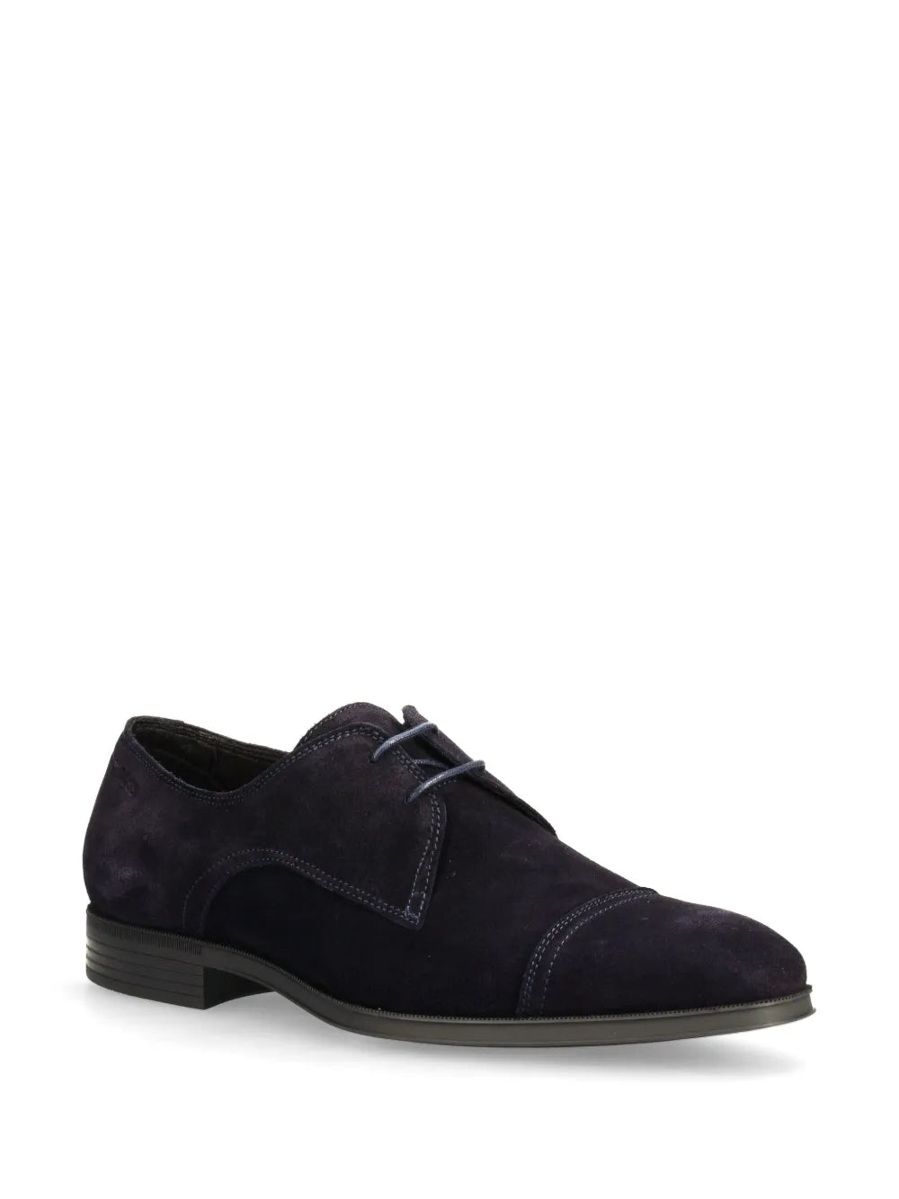 BOSS suede derby shoes