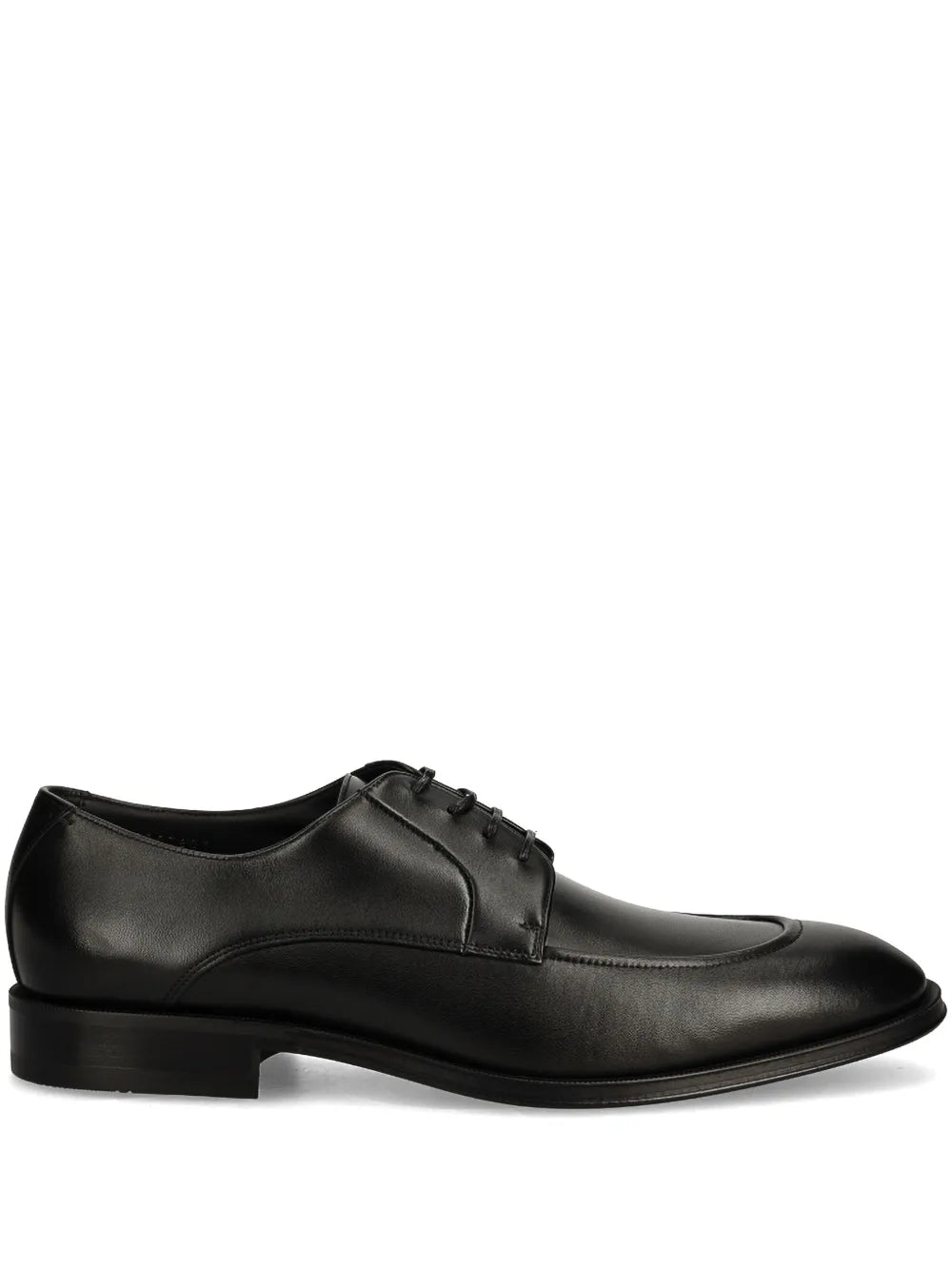 BOSS leather derby shoes