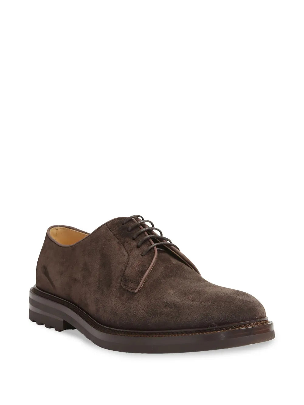 Brunello Cucinelli suede Derby shoes