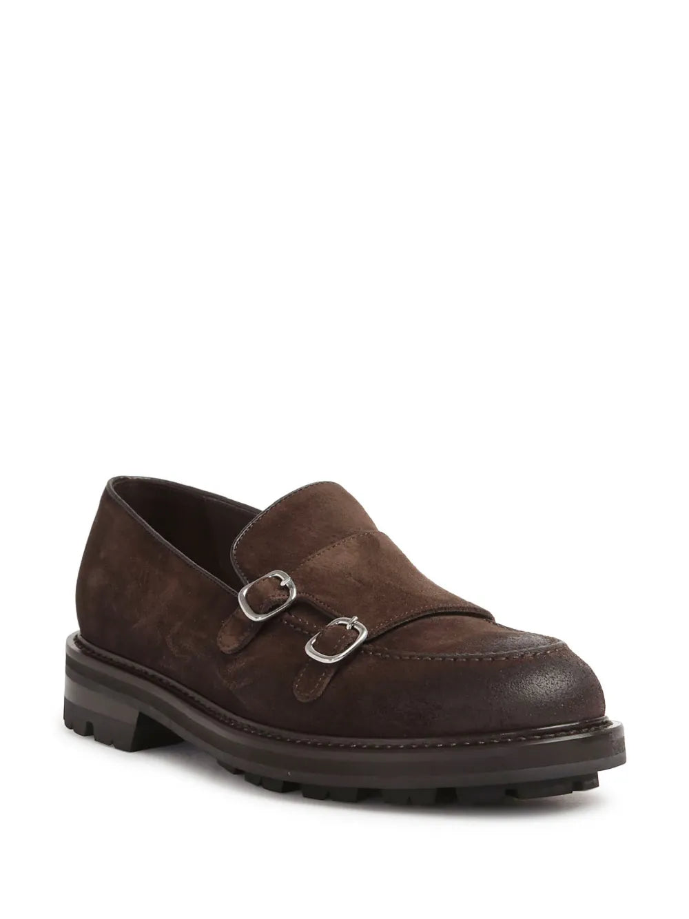 Cenere GB leather monk shoes