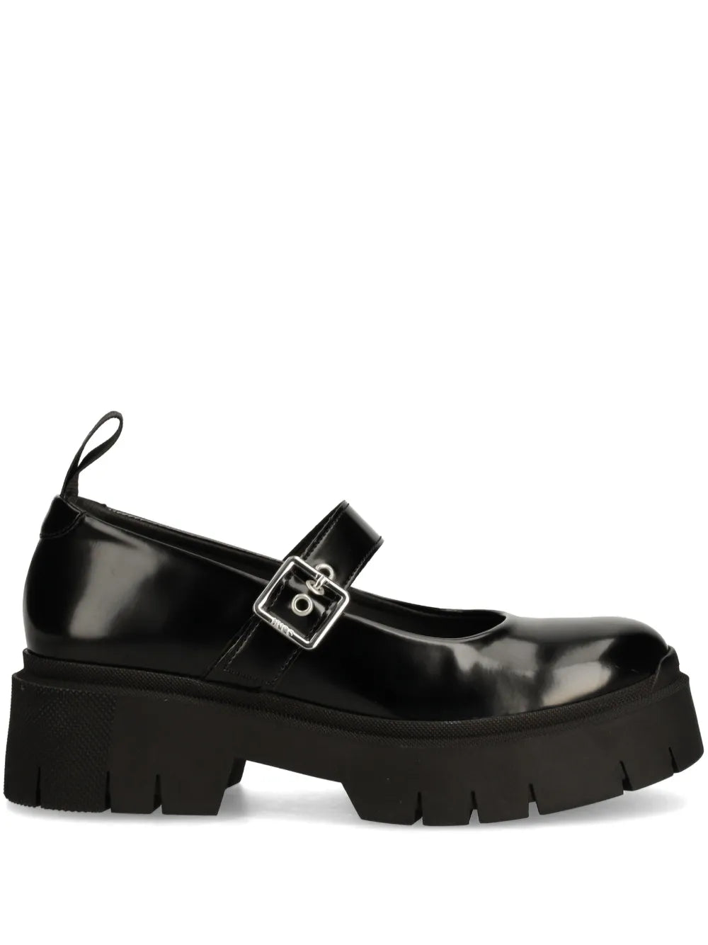 HUGO round-toe buckled brogues
