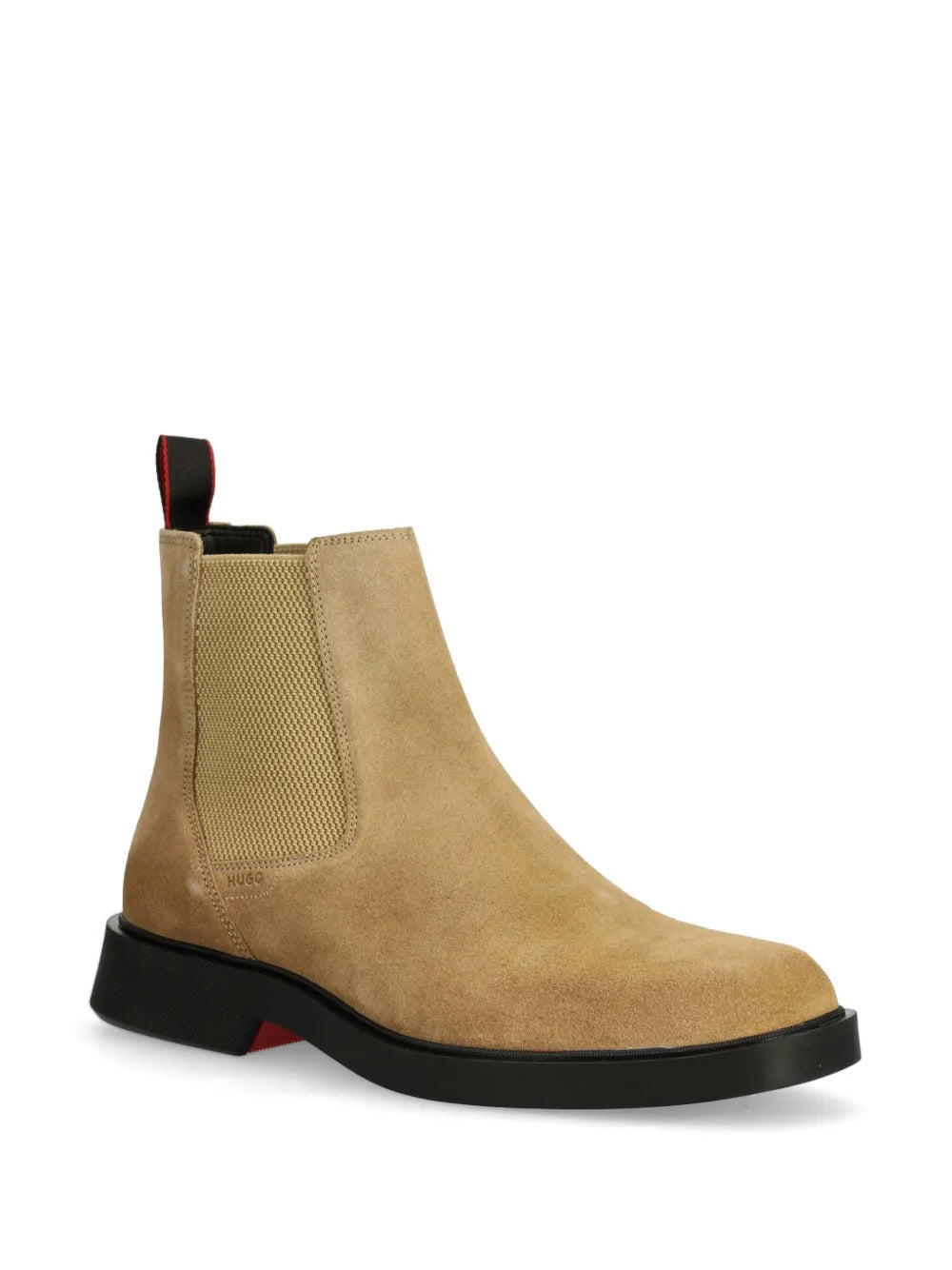 HUGO square-toe suede Chelsea boots