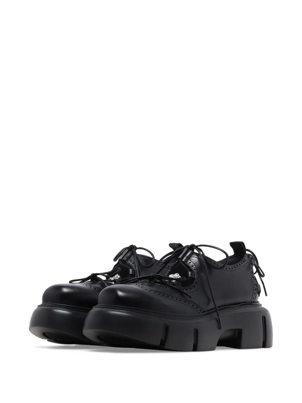 Simone Rocha cut-out leather brogues