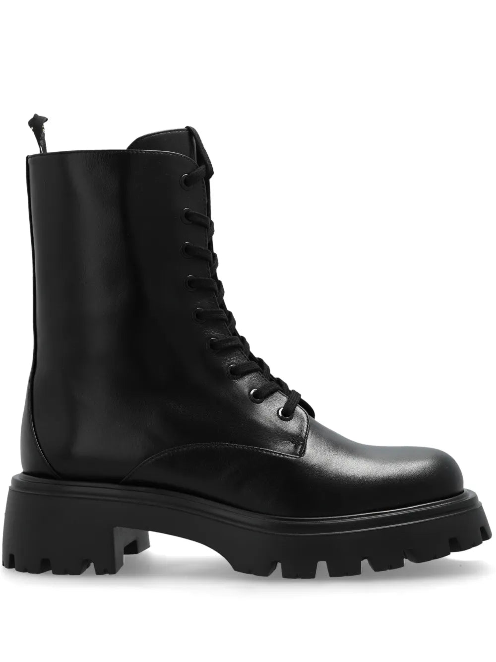 Stuart Weitzman lace-up leather boots