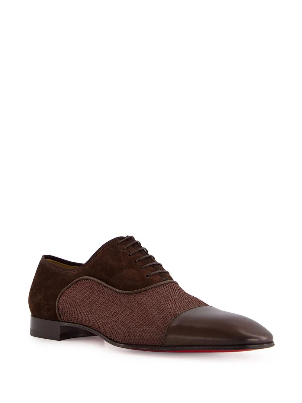 Christian Louboutin suede derby shoes